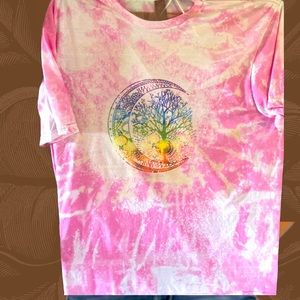 Xl super soft , bleached sublimated t-shirt.